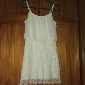 Crocheted Lace Dress